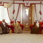 مع جلالة ملك البحرين

