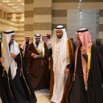 Receiving  the  Saudi Minister of Commerce & Industry Dr. Tawfiq Al-Rabieah  