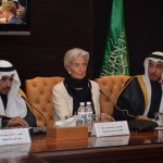 With the  Christine Lagarde the managing director of the international monetary fund