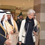 Director of the International Monetary Fund Lagarde at a meeting with the Council of Saudi Chambers, 2012